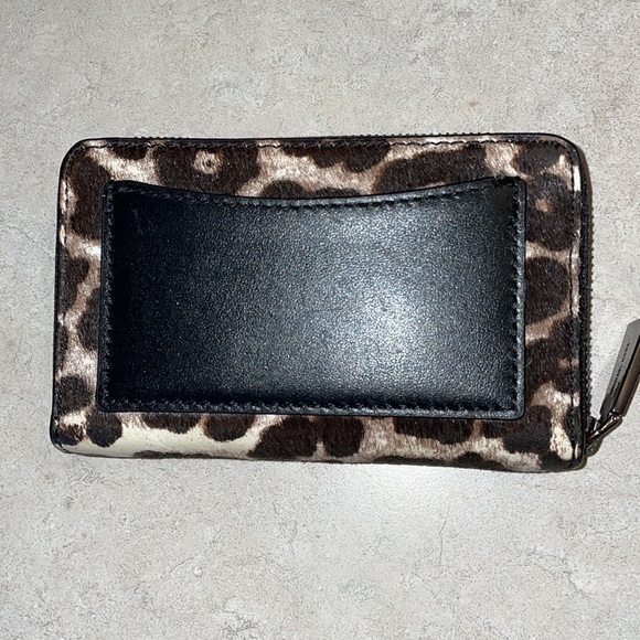 MICHAEL MICHAEL KORS Small Leopard Print Calf Hair Wallet - Picture 4 of 8